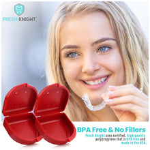 Load image into Gallery viewer, 2 Pack: Ferrari Red Retainer Case