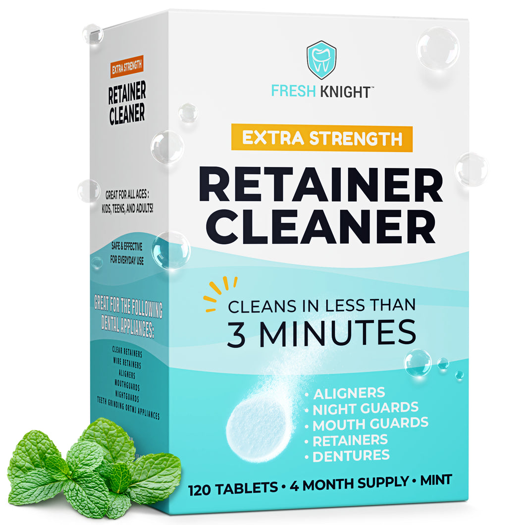 Retainer & Denture Cleaner (120 Tablets)