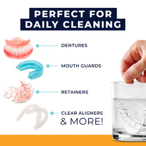 Retainer & Denture Cleaner (120 Tablets)