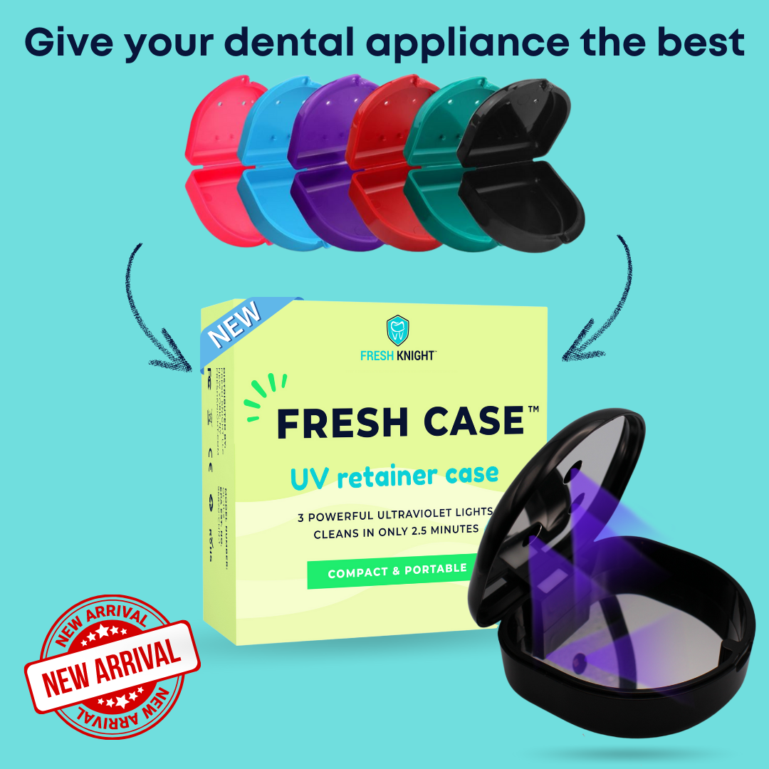 Uv Reed Case Fresh Case - Black UV Retainer Case – FreshKnight
