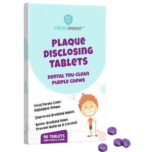 Tru-clean Purple Chews, Plaque Disclosing Tablets- 96 pack
