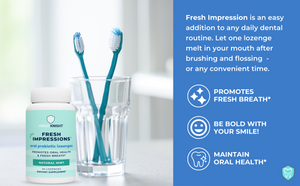 Fresh Impressions - Mint Oral Probiotic Lozenges