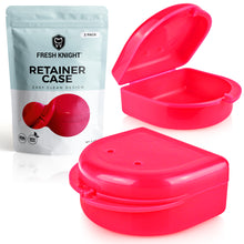 Load image into Gallery viewer, 2 Pack: Pink Poppy Retainer Case