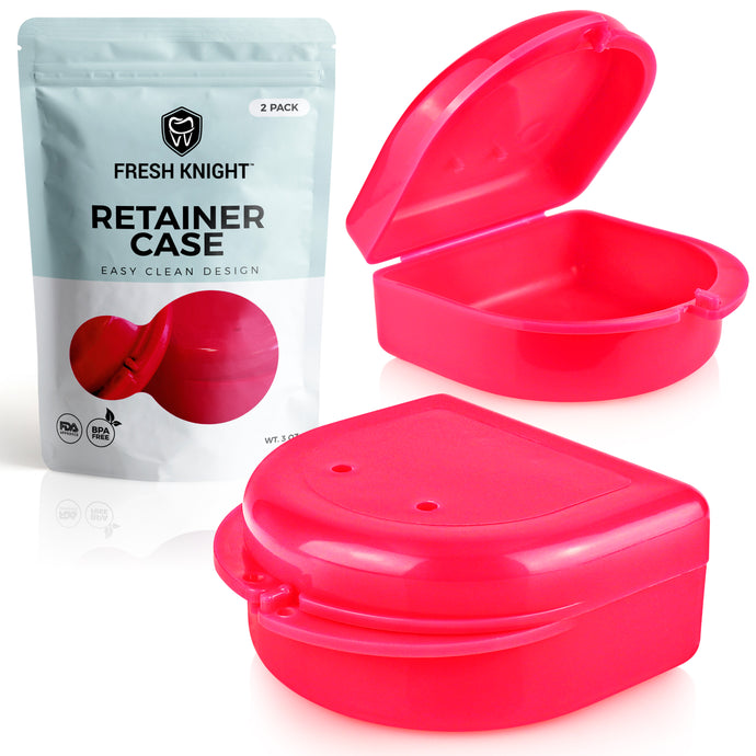 2 Pack: Pink Poppy Retainer Case