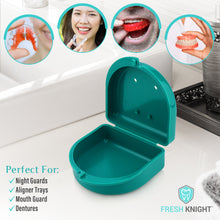 Load image into Gallery viewer, 2 Pack: Perfect Teal Retainer Case